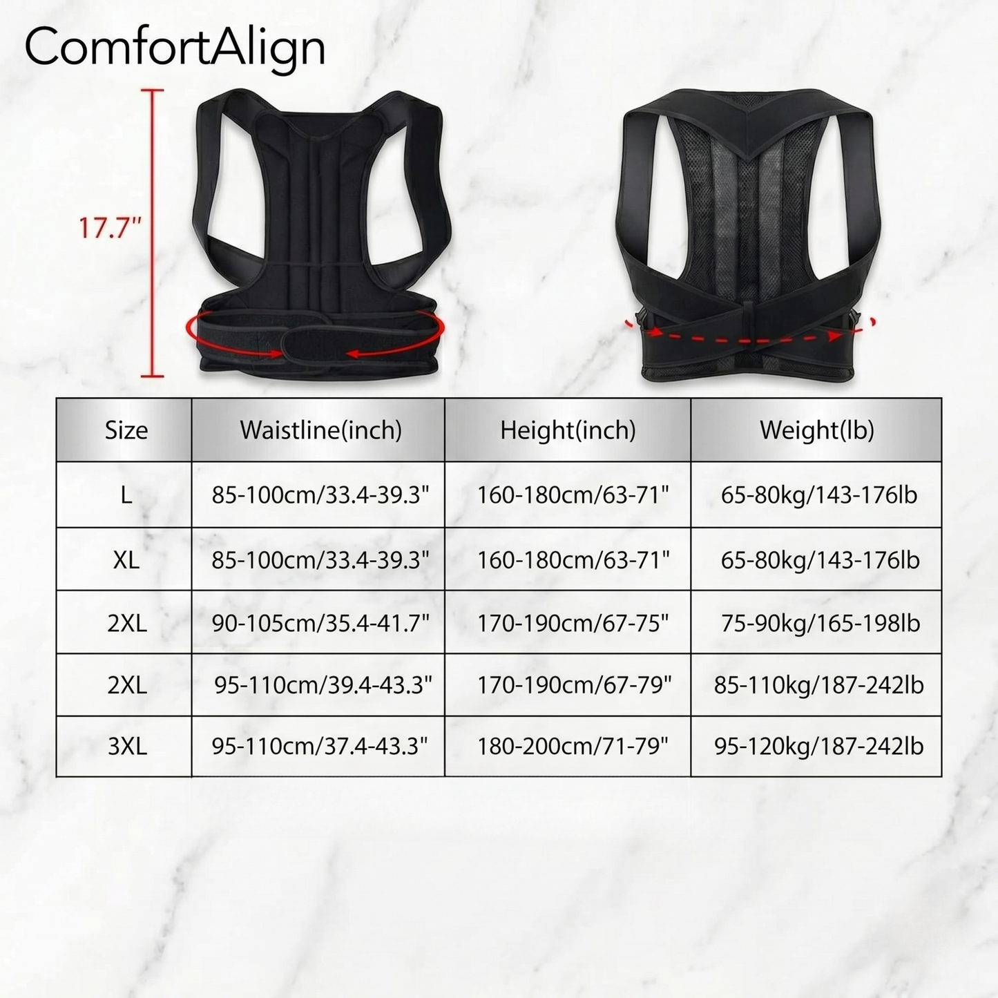 ComfortAlign Posture Support